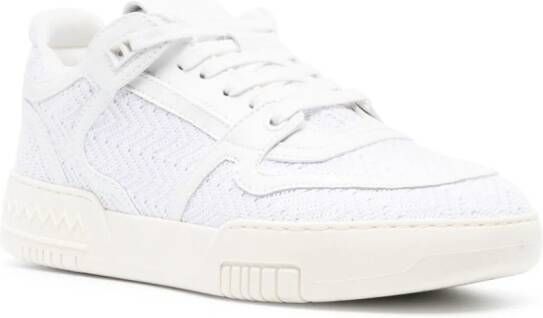 Missoni zigzag-woven tonal sneakers White