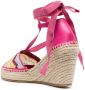 Missoni zigzag-woven wedge espadrilles Pink - Thumbnail 3