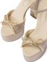 Miu 115mm crystal-embellished platform sandals Neutrals - Thumbnail 4