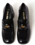 Miu 65mm leather penny loafers Black - Thumbnail 4