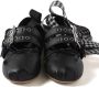 Miu buckled leather ballerina shoes Black - Thumbnail 4