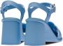 Miu EVA ankle strap 85mm sandals Blue - Thumbnail 3