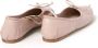 Miu leather ballerina shoes Pink - Thumbnail 3