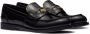 Miu leather penny loafers Black - Thumbnail 2