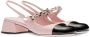 Miu leather slingback pumps Pink - Thumbnail 2