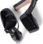 Miu patent-leather platform pumps Black - Thumbnail 3