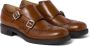 Miu x Church's leather brogue shoes Brown - Thumbnail 2