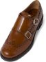 Miu x Church's leather brogue shoes Brown - Thumbnail 3