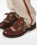 Miu x Church's Shanghai leather Derby shoes Brown - Thumbnail 5