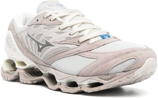 Mizuno multi-panel lace-up sneakers Neutrals