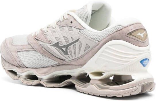 Mizuno multi-panel lace-up sneakers Neutrals