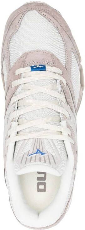 Mizuno multi-panel lace-up sneakers Neutrals