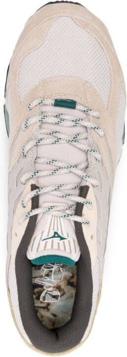 Mizuno Wave Prophecy panelled sneakers Neutrals