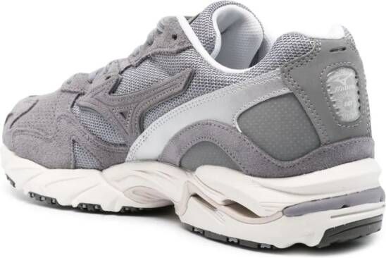 Mizuno Wave Rider 10 panelled sneakers Grey