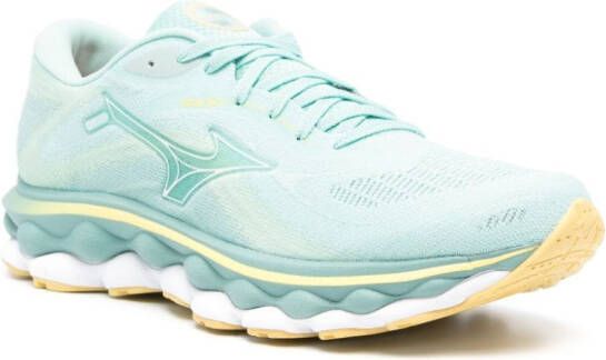 Mizuno Wave Sky 7 knitted sneakers Blue