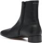 MM6 Maison Margiela 30mm leather ankle boots Black - Thumbnail 3