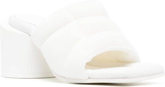 Maison Margiela 75mm Clinic heel slippers White