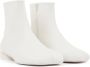 MM6 Maison Margiela Anatomic 30mm leather ankle boots White - Thumbnail 2