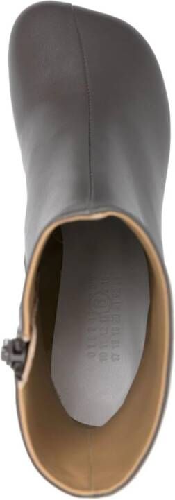 MM6 Maison Margiela Anatomic 70mm ankle boots Grey