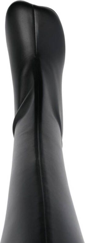 MM6 Maison Margiela Anatomic 70mm thigh-high boots Black