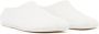 MM6 Maison Margiela Anatomic leather slippers White - Thumbnail 2