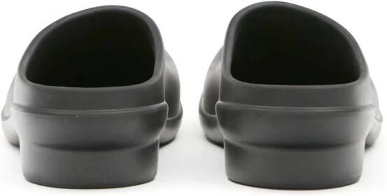 MM6 Maison Margiela Anatomic numbers-motif slippers Black