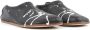 MM6 Maison Margiela Anatomic paint splatter-effect slippers Black - Thumbnail 2