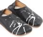 MM6 Maison Margiela Anatomic paint splatter-effect slippers Black - Thumbnail 5