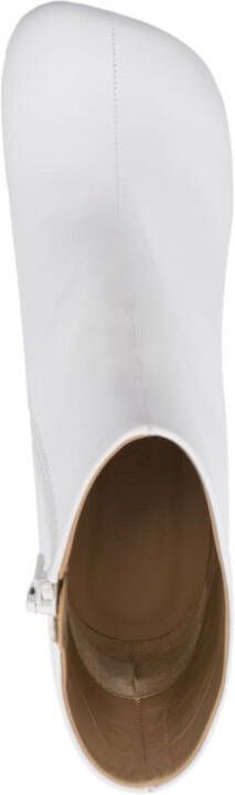 MM6 Maison Margiela Anatomic 45mm ankle boots White