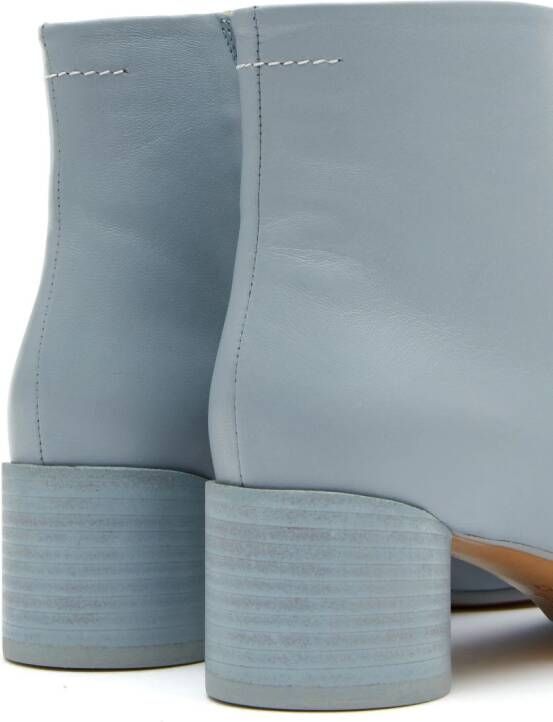 MM6 Maison Margiela Anatomic 45mm ankle boots Blue
