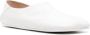 MM6 Maison Margiela asymmetric-toe leather loafers White - Thumbnail 2