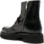 MM6 Maison Margiela buckled leather ankle boots Black - Thumbnail 3