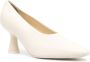 MM6 Maison Margiela calf-leather cone heels Neutrals - Thumbnail 2