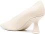 MM6 Maison Margiela calf-leather cone heels Neutrals - Thumbnail 3