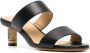 MM6 Maison Margiela cork heel sandals Black - Thumbnail 2