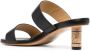 MM6 Maison Margiela cork heel sandals Black - Thumbnail 3