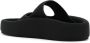 MM6 Maison Margiela double-strap platform sandals Black - Thumbnail 3