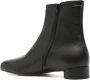 MM6 Maison Margiela grained leather boots Black - Thumbnail 3