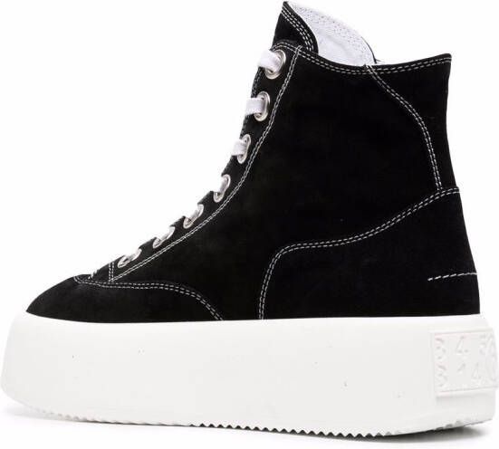 MM6 Maison Margiela 6 high-top sneakers Black