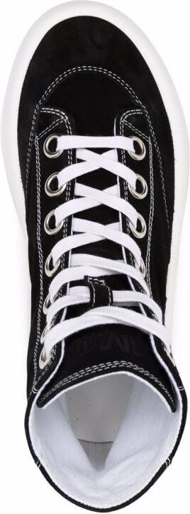 MM6 Maison Margiela 6 high-top sneakers Black