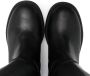 MM6 Maison Margiela Kids chunky-sole knee-length boots Black - Thumbnail 3