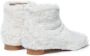 MM6 Maison Margiela Kids faux-fur zip-fastening ankle boots White - Thumbnail 3