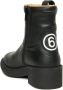 MM6 Maison Margiela Kids logo-print ankle boots Black - Thumbnail 4