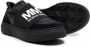 MM6 Maison Margiela Kids logo-print low top sneakers Black - Thumbnail 2