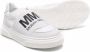 MM6 Maison Margiela Kids logo-print slip-on sneakers White - Thumbnail 2