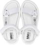 MM6 Maison Margiela Kids numbers-motif flatform sandals White - Thumbnail 3
