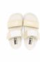 MM6 Maison Margiela Kids round-toe flat sandals Yellow - Thumbnail 3