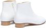 MM6 Maison Margiela Kids square-toe ankle boots White - Thumbnail 3