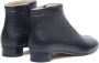 MM6 Maison Margiela Kids square-toe leather boots Black - Thumbnail 3