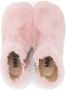 MM6 Maison Margiela Kids Tabi faux-fur ankle boots Pink - Thumbnail 3